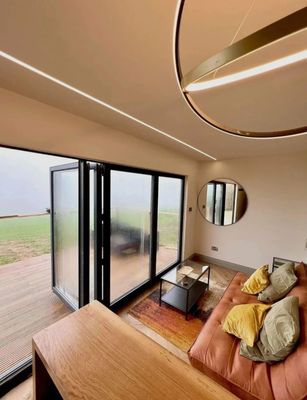 Erweiterbare Prefab Container House Sandwich Panel Konstruktion für individuelle Design