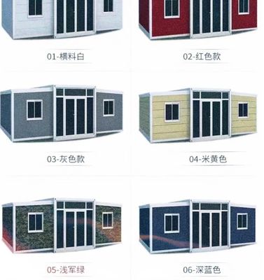 Erweiterbare Prefab Container House Sandwich Panel Konstruktion für individuelle Design