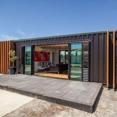 Moderne einfache Montage Lowes Prefab Home Kits Haus mit PVC-Schiebefenster