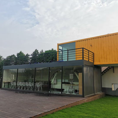 Moderne einfache Montage Lowes Prefab Home Kits Haus mit PVC-Schiebefenster