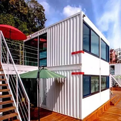 Moderne einfache Montage Lowes Prefab Home Kits Haus mit PVC-Schiebefenster