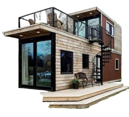 Containerhaus Einfache Montage Modernes Fertighaus Erweiterbares Containerhaus