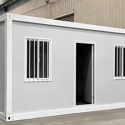Flat Pack Container Haus-Büro-Prefab Container mit PVC-Schiebefenster