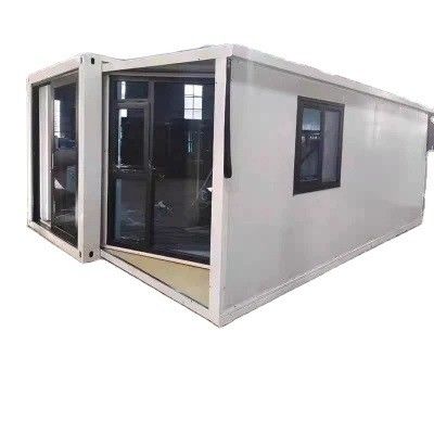 Erweiterbare Villa aus Leichtstahl Fertighaus für Bürogebäude Containerhaus