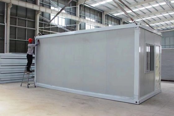 Konstruktion von Lagerhäusern Büro Containerhaus mit praktischer Stahlstruktur