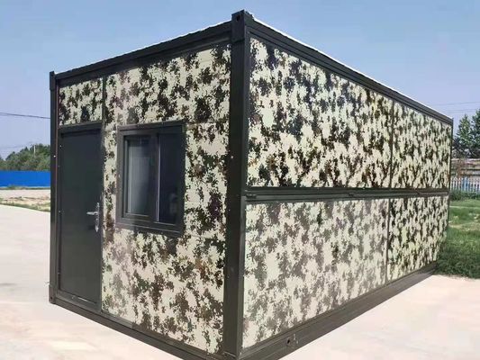 Schnelle Installation Stahlcontainerhaus Haus mit Aluminiumfenster Stahlstruktur