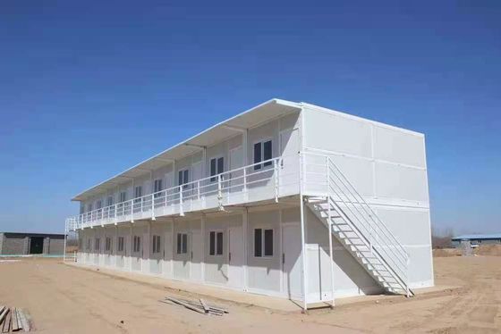Schnelle Installation Stahlcontainerhaus Haus mit Aluminiumfenster Stahlstruktur