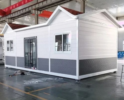 Luxus-Containerhaus aus Stahl 20ft 40ft Modularhäuser erweiterbar