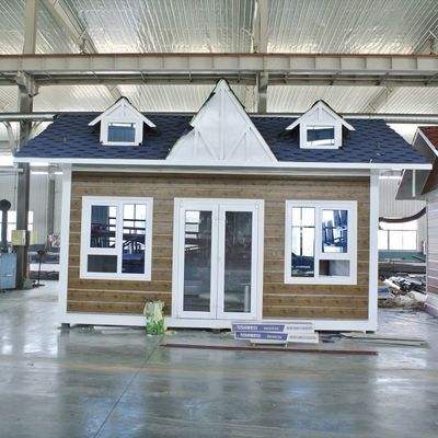 Vorgefertigte 20 Fuß hohe Häuser Luxus Kleines Haus mit robustem 18mm MgO-Blattboden