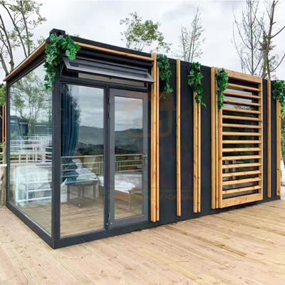 Vorgefertigtes Modular Containerhaus mit 18 mm MGO-Blattboden und galvanisiertem Stahlrahmen