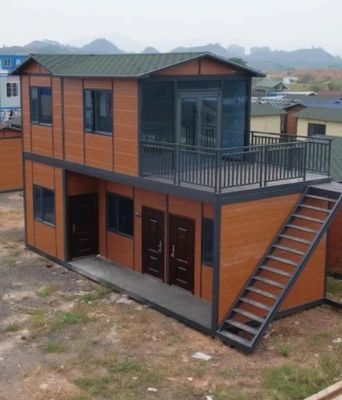 Custom Mobile Living Workshop Containerhaus mit Gastfamilie Hotel Garten