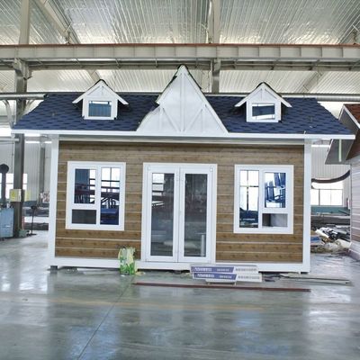 Customized Pre Fab Kleines Haus Zuhause mit galvanisiertem Stahlrahmen