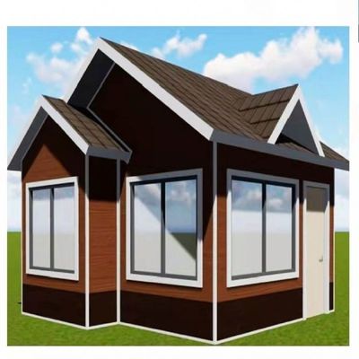 Moderne vorgefertigte kleine Sandwich-Platte mit PVC-Schiebefenster
