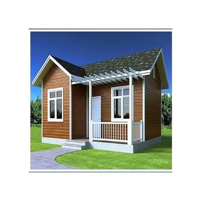 Vernünftiges Holz Kleinsthaus Häuser mit Stahl Sandwich Panel neuestes Design