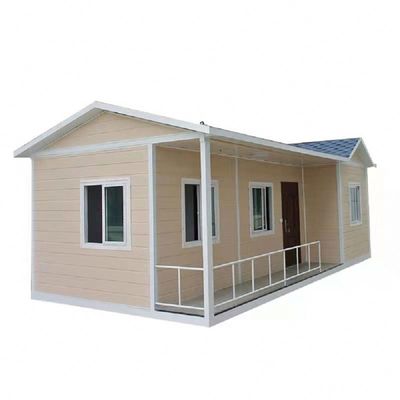 Vernünftiges Holz Kleinsthaus Häuser mit Stahl Sandwich Panel neuestes Design
