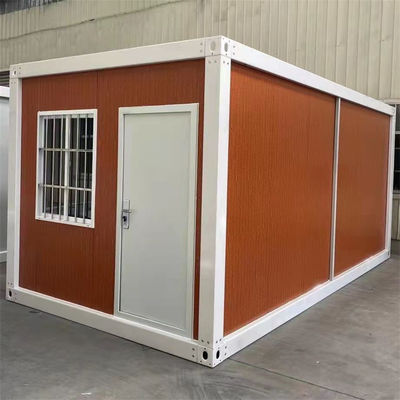 PVC-Schiebefenster Galvanisierter Stahlrahmen Fertigcontainerhäuser