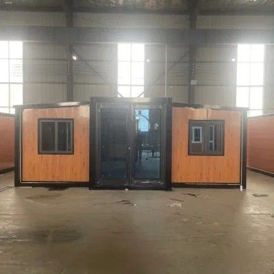 Stahl Tür Prefab Kleines Luxus Containerhaus für 20/40FT Portable Mobile Erweiterbar
