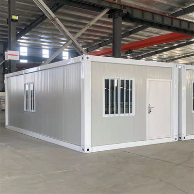 Verzinkte Stahlrahmen Prefab Container Haus mit wetterbeständigen Materialien