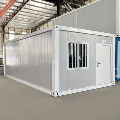 Verzinkte Stahlrahmen Prefab Container Haus mit wetterbeständigen Materialien
