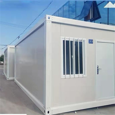 Verzinkte Stahlrahmen Prefab Container Haus mit wetterbeständigen Materialien
