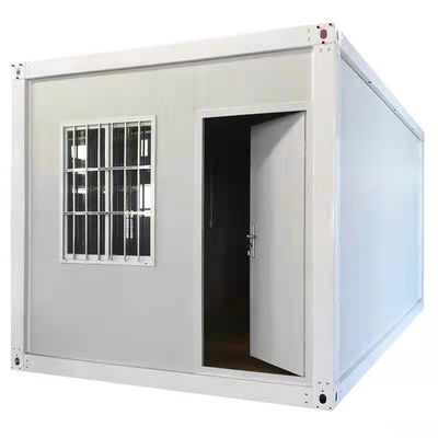 Hotel Prefab Flat Pack Container House mit PVC-Schiebefenster Einfachheit Design