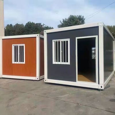 Hotel Prefab Flat Pack Container House mit PVC-Schiebefenster Einfachheit Design