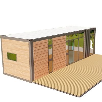 High-End vorgefertigtes Modularhaus mit modernem Wohnbereich
