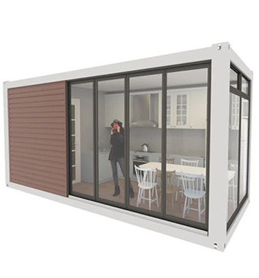 20ft oder 40ft Bürogebäude Vorgefertigte Modularhäuser Containerhaus Flat Pack