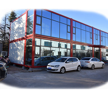 20ft oder 40ft Bürogebäude Vorgefertigte Modularhäuser Containerhaus Flat Pack