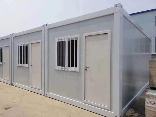 Wohnhaus Flat Pack Container Haus mit traditionellem Design PVC-Schiebefenster