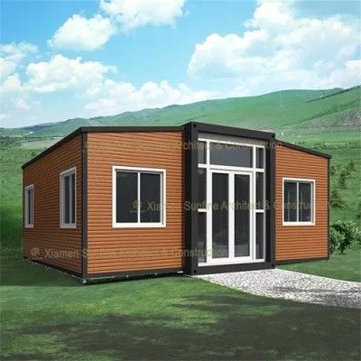 Outdoor Mobile Living 20FT/40FT Moderne Luxusklappbare vorgefertigte Stahl-Hotel Versandcontainer