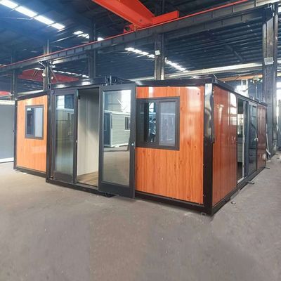 20FT/40FT erweiterbares mobiles Wohncontainerhaus für moderne Luxus-Hausbüroanforderungen
