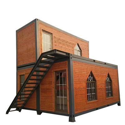 Vorgefertigtes Modular Containerhaus mit 18 mm MGO-Blattboden und galvanisiertem Stahlrahmen