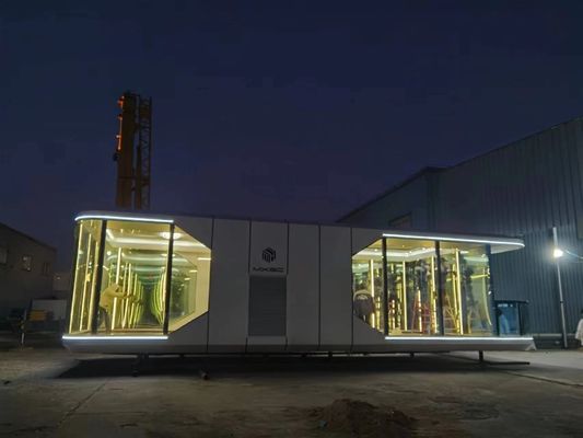 Vorgefertigtes Raumkapselhaus im Freien mit dem Vorteil einer schnellen Installation
