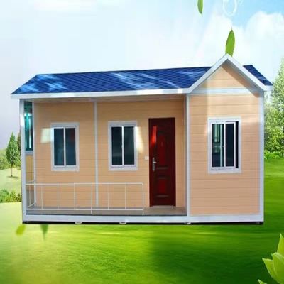 Vorgefertigtes Modulares Kleincontainer-Vanhaus mit galvanisiertem Stahlrahmen