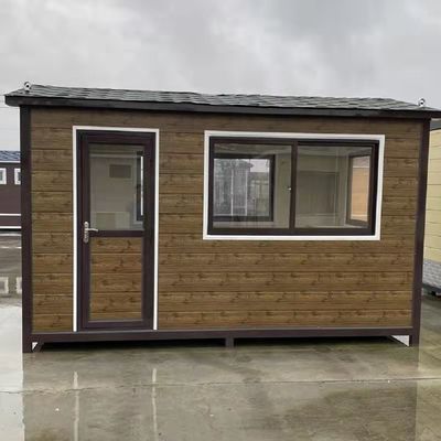 Vorgefertigtes Modulares Kleincontainer-Vanhaus mit galvanisiertem Stahlrahmen