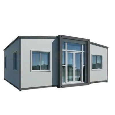 Werkstatt Lager 20FT 40FT Modernes Stahlvorgefertigtes Kleines Mobilmodulares Erweiterbares Haus