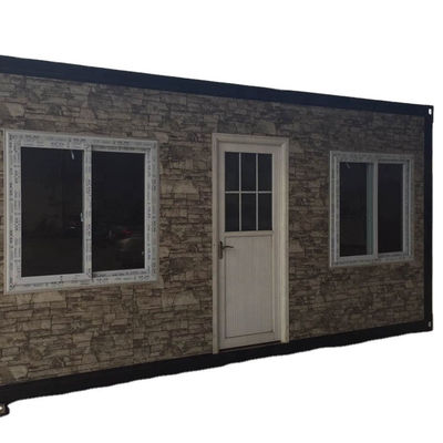 Leicht zu montieren Lowes Prefab Home Kits Haus IBOXB Vorgefertigte Häuser PVC Schiebefenster