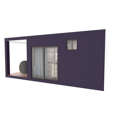 Leicht zu montieren Lowes Prefab Home Kits Haus IBOXB Vorgefertigte Häuser PVC Schiebefenster
