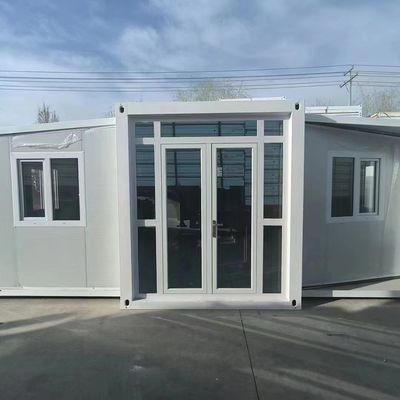 Werkstatt Lager 20FT 40FT Modernes Stahlvorgefertigtes Kleines Mobilmodulares Erweiterbares Haus