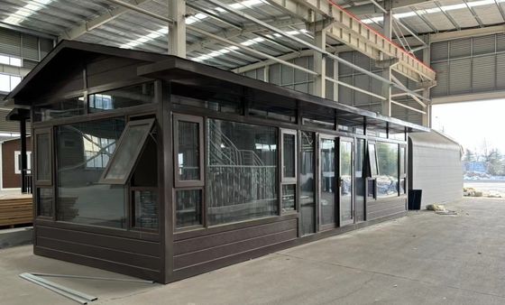 Aluminiumfenster Portable Container Haus für Homestay Hotel Garten Schlafzimmer und schneller Bau