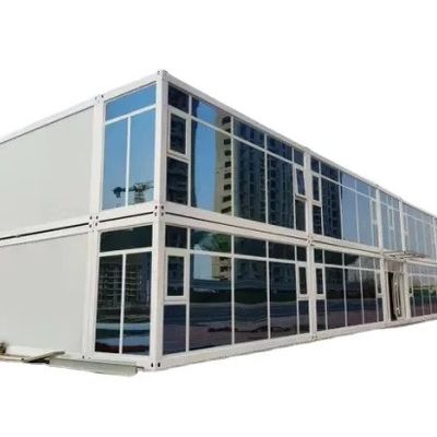 Moduläres Multifunktionshaus 40ft Flat Pack Shipping Container