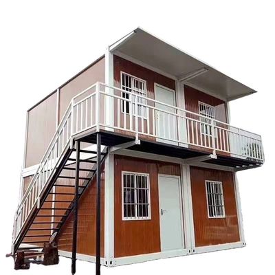 2022 Design Moderner Stil Trennbarer Schnellbau Flat Pack Containerhaus mit Stahl