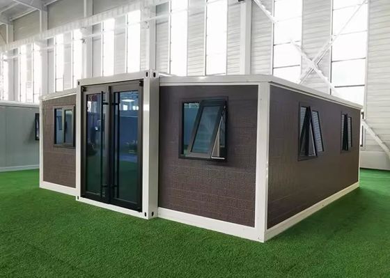 Stahl Tür Sandwich Panel Modular Container House Klappbare leichte Stahl Strukturrahmen