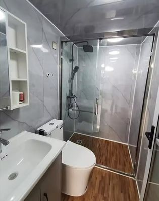 Stahl Tür Sandwich Panel Modular Container House Klappbare leichte Stahl Strukturrahmen