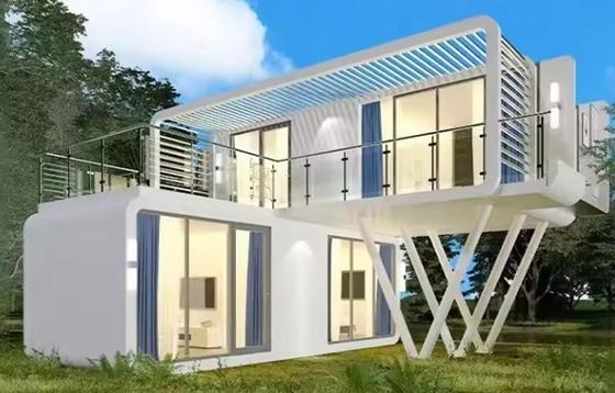 Stahl Luxus Container House angepasste Größe für Multifunktions Apple Warehouse