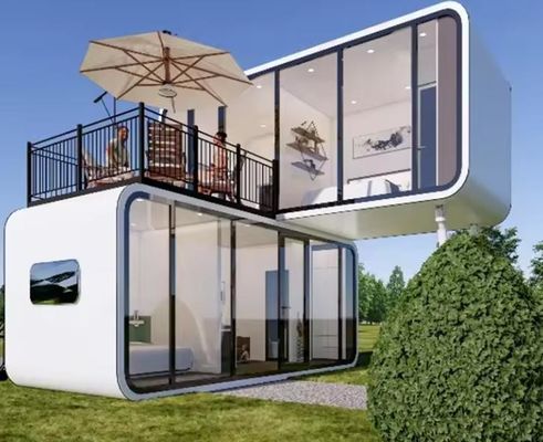 Stahl Luxus Container House angepasste Größe für Multifunktions Apple Warehouse