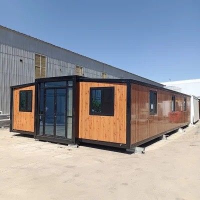 Umweltschutz 2 Schlafzimmer Prefab Kontainerhaus mit Stahltür