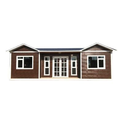 Stahltür Mobilhaus Modularhaus Vorgefertigter Behälter mit Glasvorhang