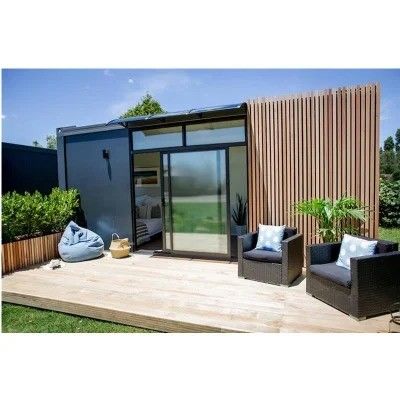 20ft / 40ft vorgefertigte modulare Container-Haus Büro Heimlösung